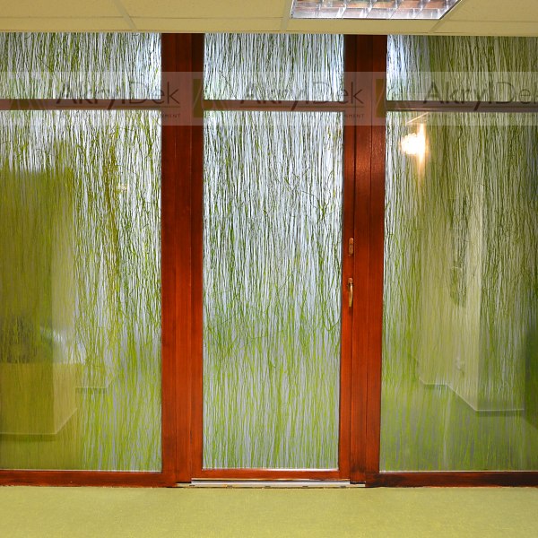 Transparent partition wall